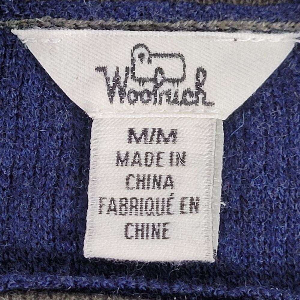 Woolrich Cowl Neck Sweater Kangaroo Pockets Wool Blend Women's Medium - Picture 3 of 11